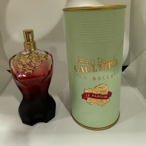 Jean Paul Gaultier La Belle Perfume Intense - EMPTY BOTTLE & CONTAINER ONLY